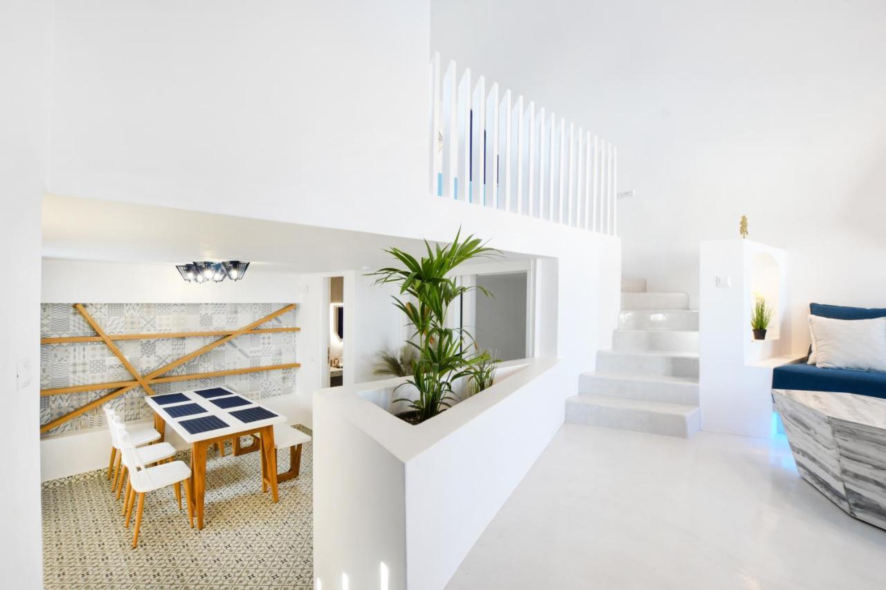 Blue White Residence Monolithos  Ngoại thất bức ảnh