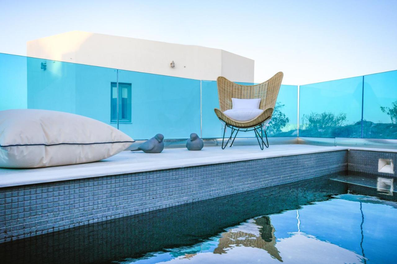 Blue White Residence Monolithos  Ngoại thất bức ảnh