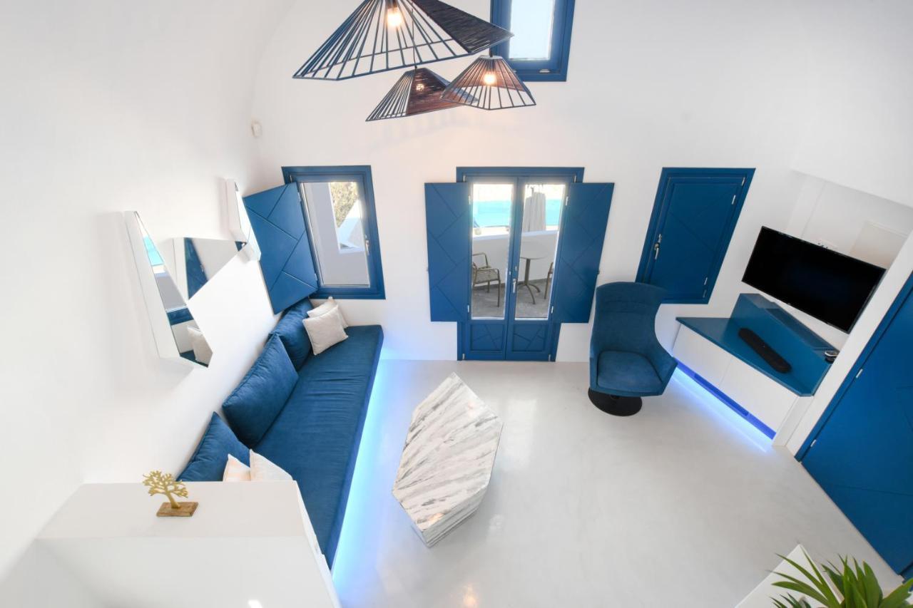 Blue White Residence Monolithos  Ngoại thất bức ảnh